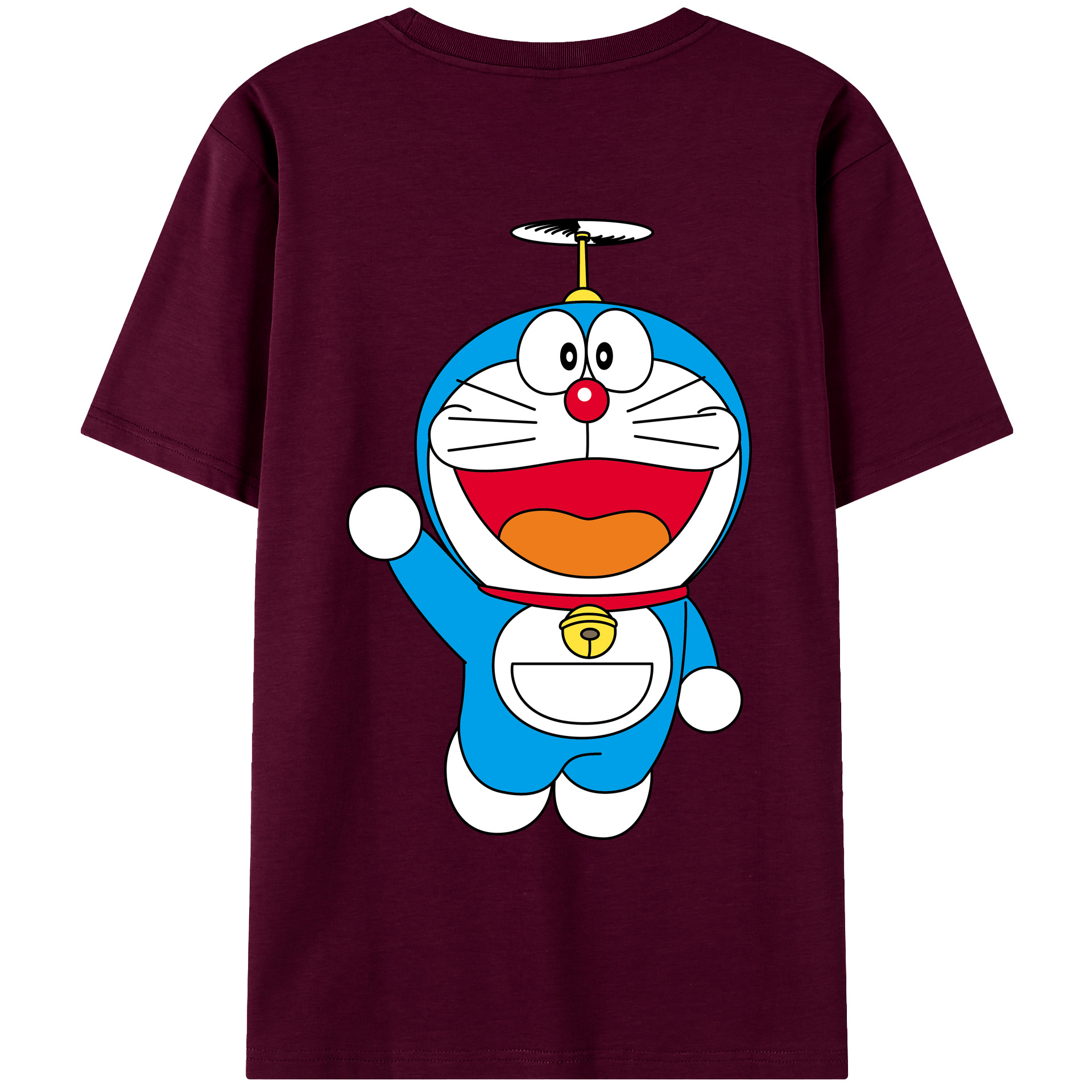 （画像用） ドラえもん Doraemon レディース半袖Tシャツ(バックプリント)